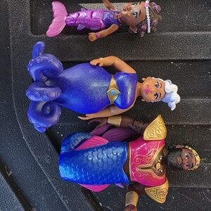 Little Mermaid Color Changing Bath Toys